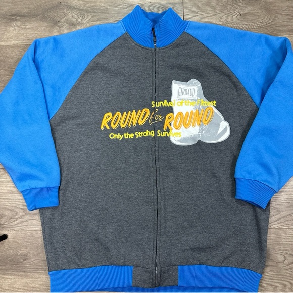 Marithe Francois Girbaud Full Zip Sweatshirt Two Tone Round For Round Men’s 3XL - Picture 3 of 15